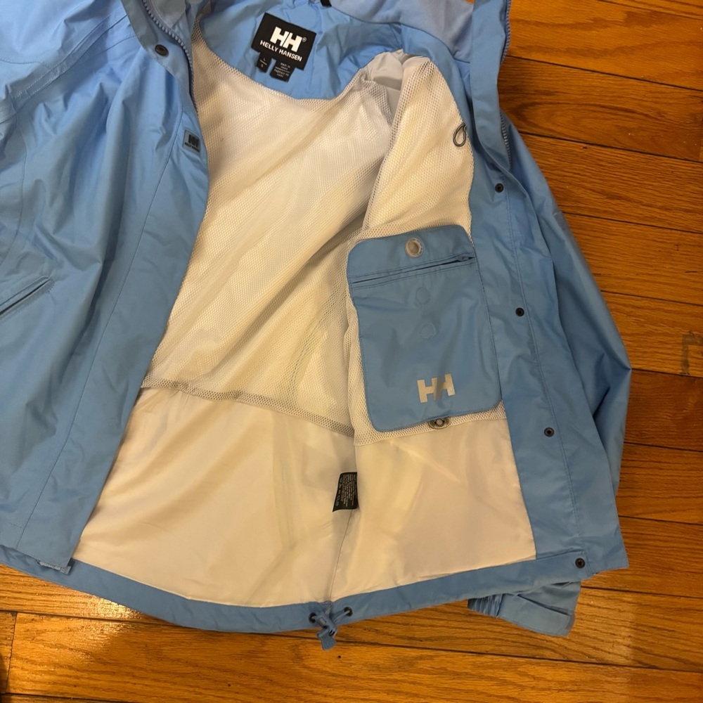 Helly Hansen Women’s Light Blue Jacket Large - Picture 9 of 14
